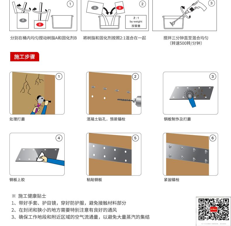 包钢明溪粘钢加固施工过程